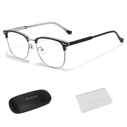 SooGree Blue Light Blocking Browline Glasses